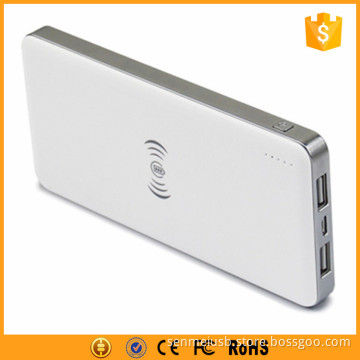 New products wireless power bank charger with built-in 10000mAh battery